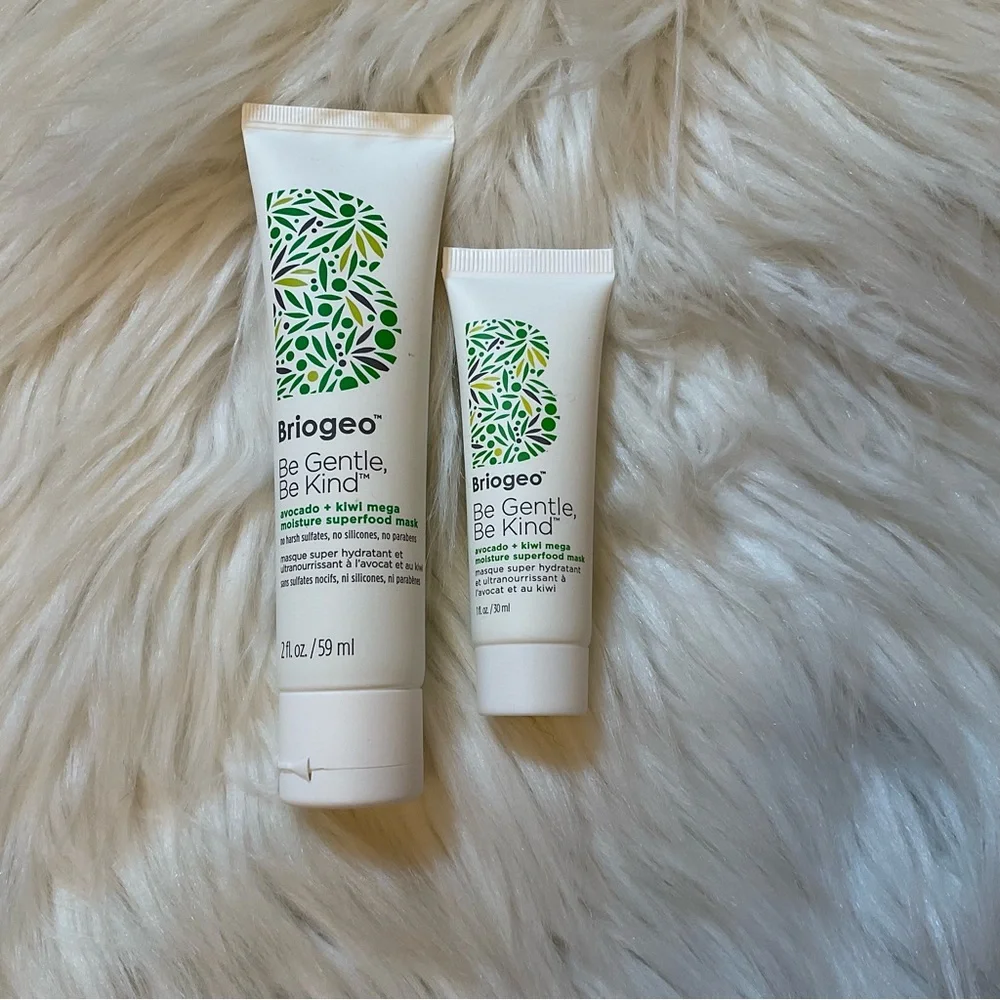 Briogeo Hair Mask Set - New x4 Travel - Be Gentle Be Kind Don’t Despair Repair